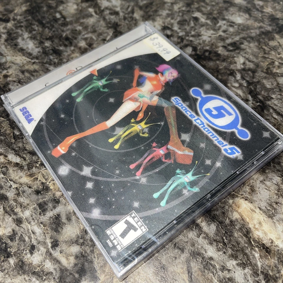 NEW SEALED Dreamcast Space Channel 5  factory sealed game unopened cib rare Sega - Image 3 of 4
