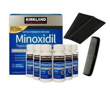 Kirkland Minoxidil 5% Extra Strength Men 6 Month Supply Hair Regrowth EXP 03/27+