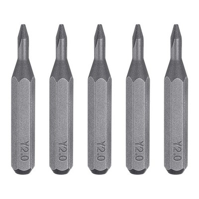 5 Stück Y2.0 Tri-Wings Schraubendreher-Bit 5/32'' Schaft 28mm Länge 3-Punkt
