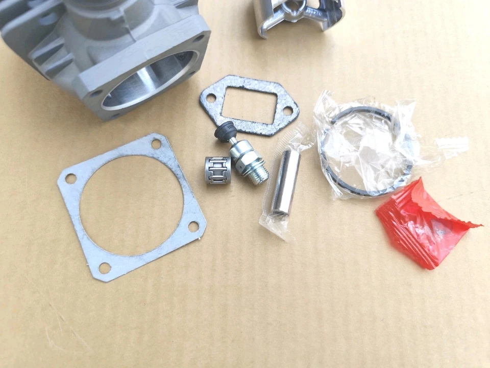 KIT CILINDRO E PISTONE PER MOTOSEGA STIHL MS 340 360 034 036 D48mm - Immagine 4 di 4