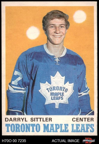 1970 O-Pee-Chee #218 Darryl Sittler Maple Leafs RC HOF 4.5 - VG/EX+