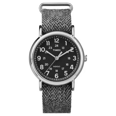 Timex Weekender Quartz Black Dial Unisex Watch,New