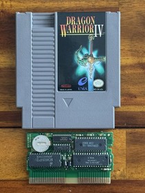 Dragon Warrior 1-2-3-4 Game Lot Nintendo NES Cleaned/Tested