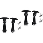 4 Pcs T-Handle Draw Latches Premium Stainless Steel Flexible Rubber Hasp Buckle