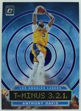 ANTHONY DAVIS Purple Prizm Insert T-MINUS 3,2,2  Los Angeles Lakers #2