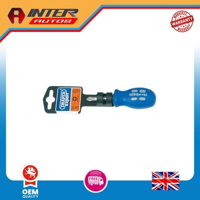 Draper Expert Cross Slot Mechanics Screwdriver, No.2 x 38mm 57449