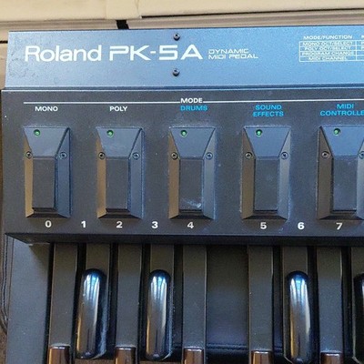 Roland PK-5A ダイナミックMIDIペダル Roland PK-5A Dynamic MIDI Pedal Controller PK-5A Model MIDI Foot