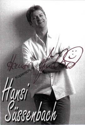 Original autograph Hansi Süssenbach // autograph signed signed signee 350161