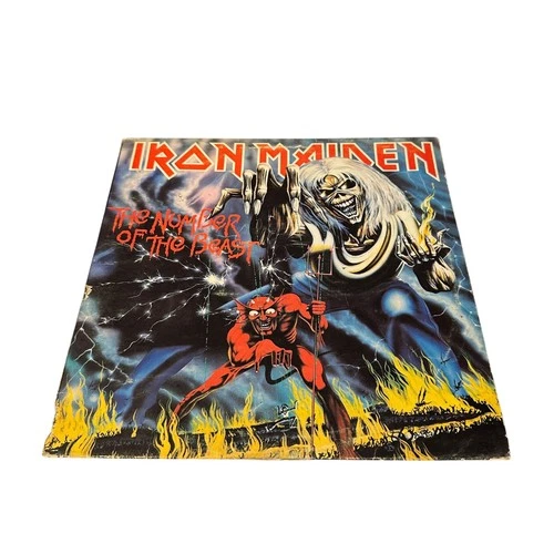 Iron Maiden The Number Of The Beast LP ST-12202 ROCK HEAVY METAL Vintage Vinyl
