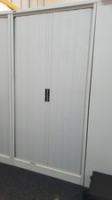Silverline Kontrax Lockable Tambour Door Cupboard 2m x 1m x 51cm Bulk Available