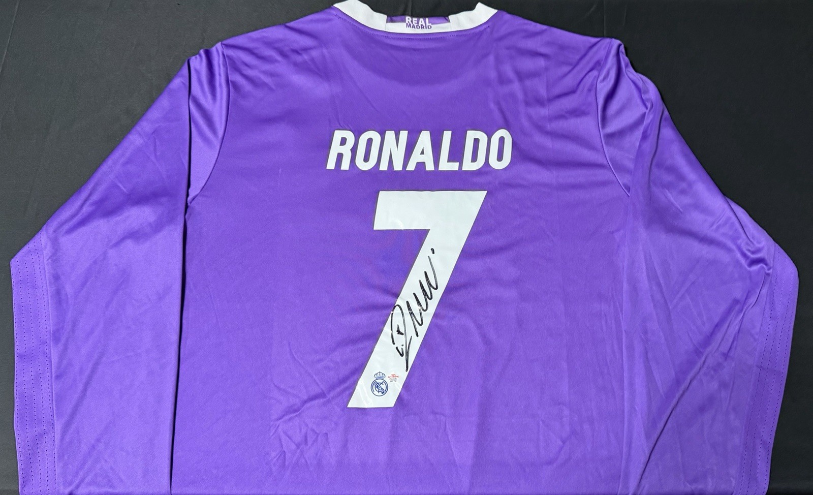 Cristiano Ronaldo Signed Autographed Real Madrid Pro Style Jersey W/COA