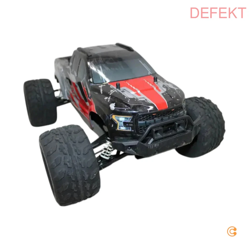 Reely New2 Super Combo Brushed 1:10 RC Modellauto Monstertruck Allrad DEFEKTWARE