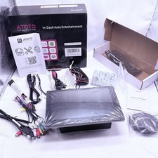 ATOTO CarPlay Pantalla 9 pulgadas Android 2Din Coche Estéreo GPS Radio Tablero + Cámara de Respaldo