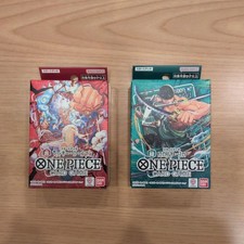 New unopened One Piece card start deck Red Luffy Green Zoro