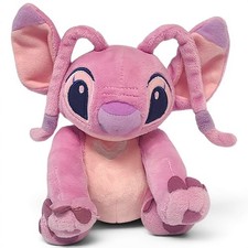 Disney Stitch Angel Pink Plush Stuffed Animal Soft Friend 5.5"