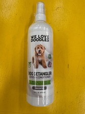 We Love Doodles Dog Detangler Spray Leave-in Conditioner unscented 16 fl