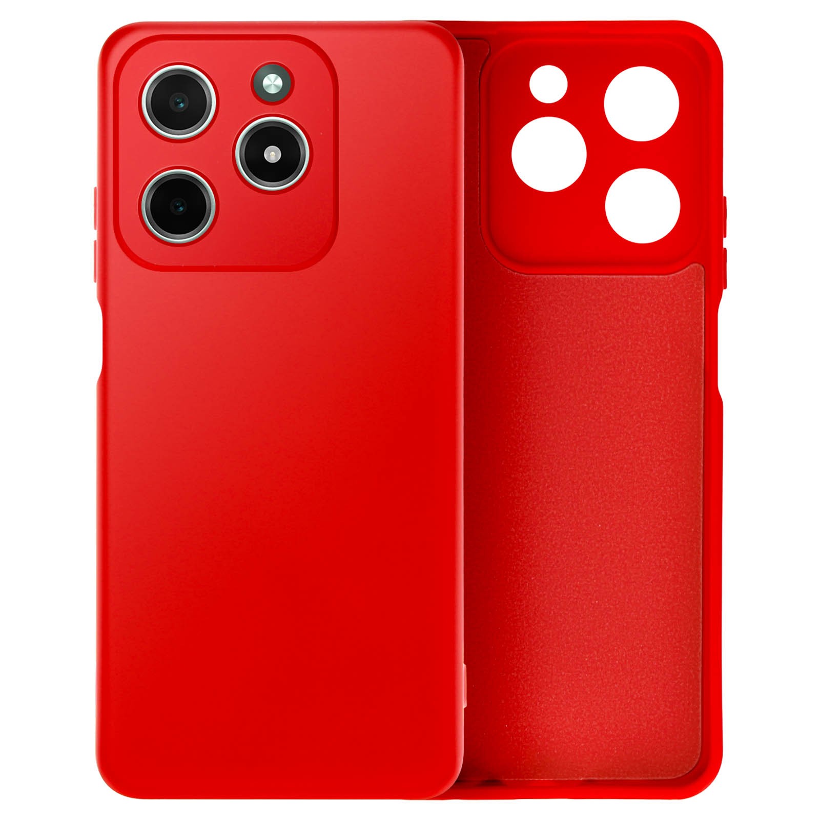 Coque C61 rouge anti-glisse Avizar pour éviter les chutes