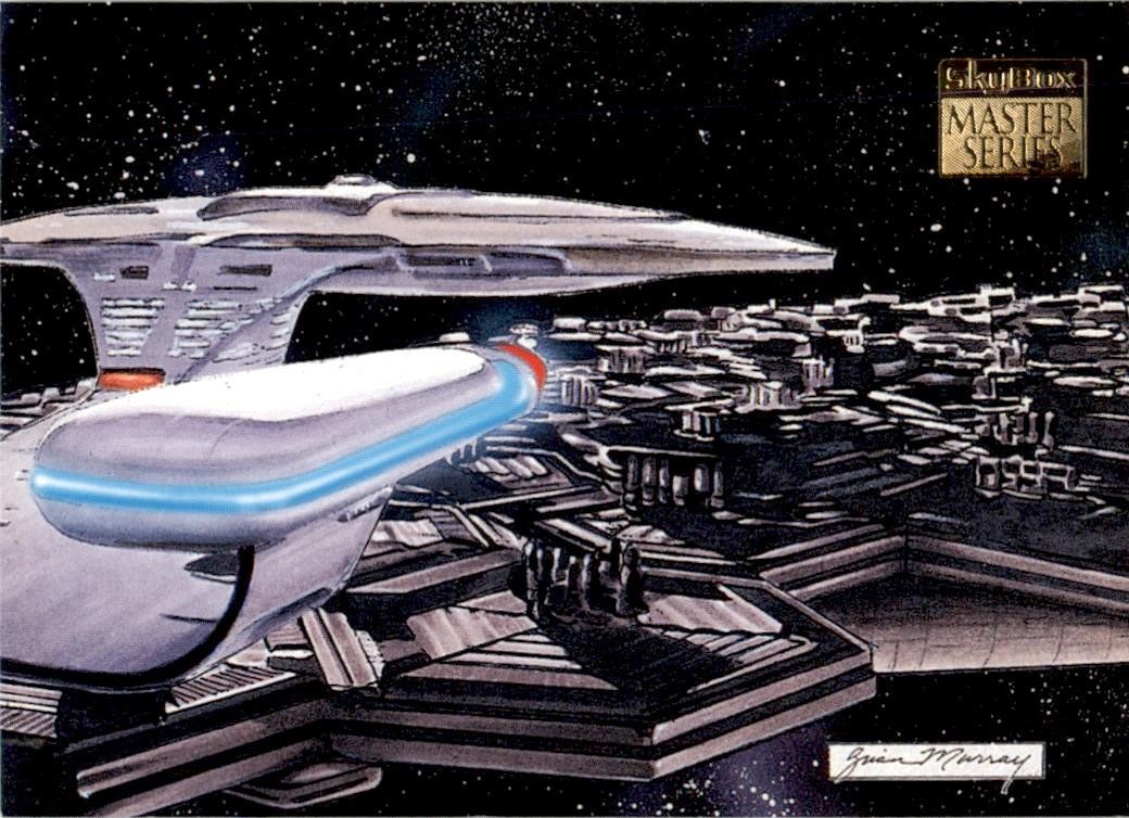 1994 SkyBox Star Trek Master Series Promo Argus Array