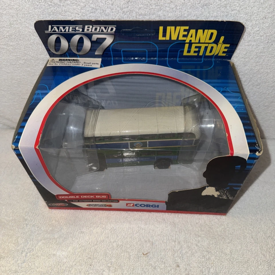 2002 Corgi James Bond 007 40th Anniv. Ultimate Double Deck Bus Diecast - Image 2 of 4