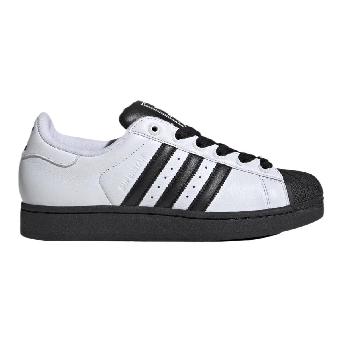 Adidas Originals Superstar II Unisex Leather Sneaker - White/Black