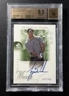 TIGER WOODS BGS 9.5 2001 UPPER DECK SP AUTHENTIC #45 STARS ROOKIE AUTO RC /900