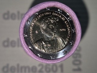 25 x 2 Euro Sicht Rolle Griechenland 2024 "150. Geburtstag von Penelope Delta"