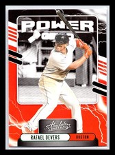 Rafael Devers - 2021 Panini Absolute Power Retail #PO-9 - Boston Red Sox
