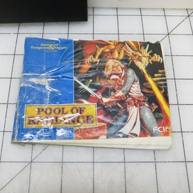 Advanced Dungeons & Dragons: Pool of Radiance Original Nintendo NES Video Game