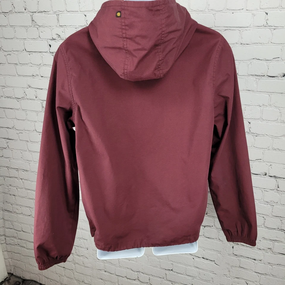 Chaqueta con Capucha Element Wolfeboro Collection Rojo Profundo Cremallera Completa Talla Pequeña S Foto 2 de 4