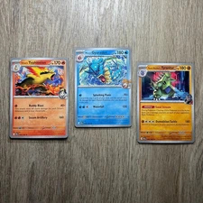 Destined Rivals Tyranitar 096 | Gyarados 049 | Typhlosion 034 NON HOLO Variant