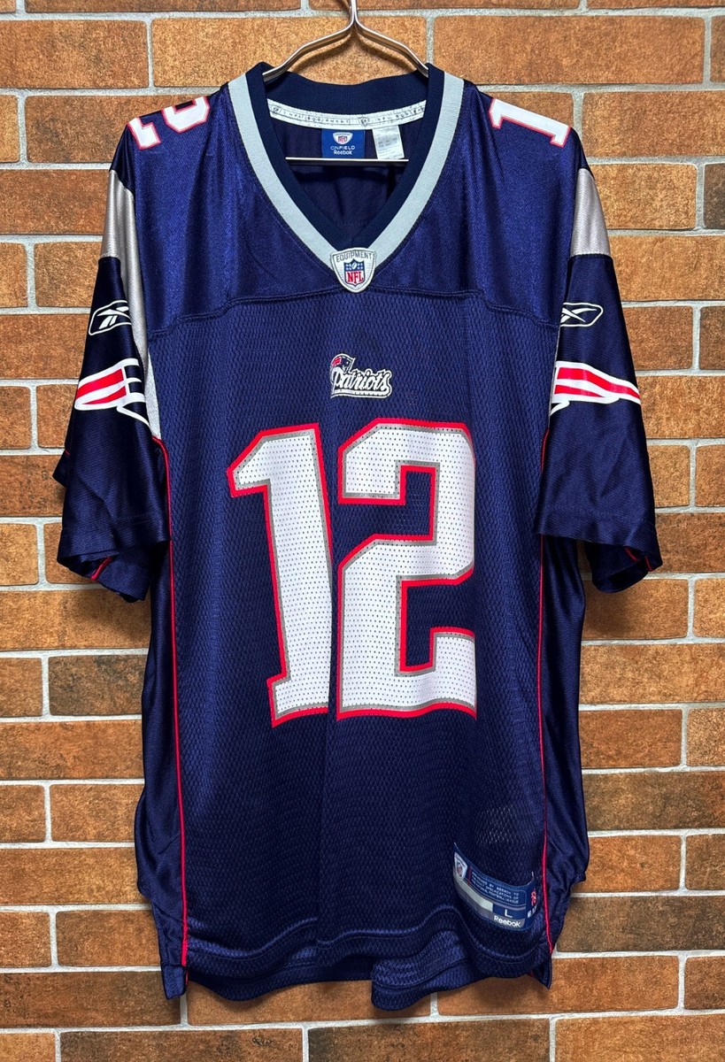 NEW ENGLAND PATRIOTS TOM BRADY #12 NFL FOOTBALL SHIRT JERSEY