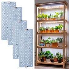 4 Pack Grow Lights for Indoor Plants, 768LEDs High PPFD Full Spectrum Grow Li...