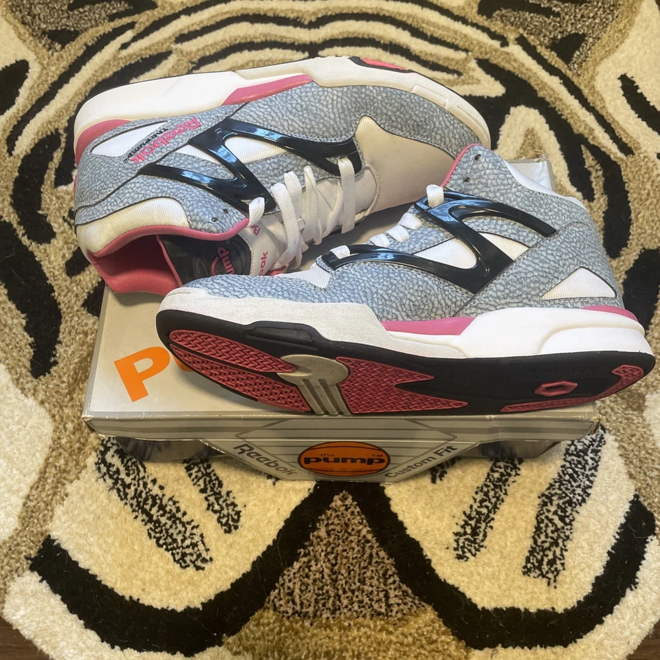 Reebok Pump Omni Lite Pink Elephant Size 11 4-248558 - Image 4 of 4