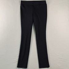 White House Black Market Women's Pull On Ponte Legging Pants Dark Gray Small