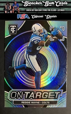 2024 Panini Totally Certified 19 Reggie Wayne On Target Mirror