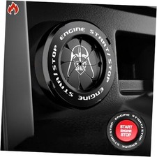 Rotary Push Start Button Cover, Darth Vader Car B-Darth Vader-Black