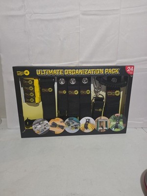 Wrap-It Storage Ultimate Organization Pack, Assorted Straps & Ties, 24 Pieces