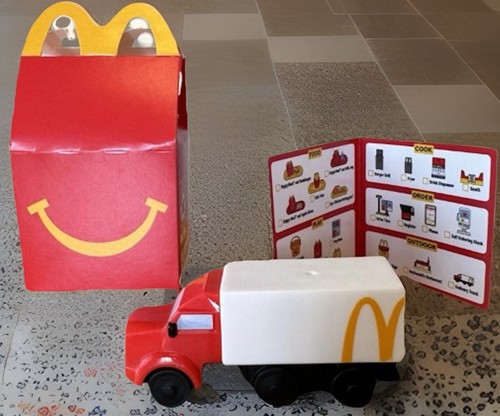 LIL McDonalds 2025 #16 Happy Meal Toy Delivery Truck Rare! New! - Picture 3 of 12