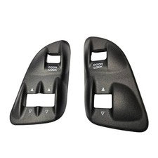 Window Master Switch Bezel and Front Passenger Bezel Set for 1994-2002 Dodge