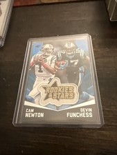 CAM NEWTON / DEVIN FUNCHESS 2015 ROOKIES AND STARS LONGEVITY PATCH AF5450