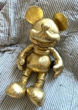 Disney Store Mickey Mouse Large Plush 27 Gold Collection Brand New w/Tags Rare
