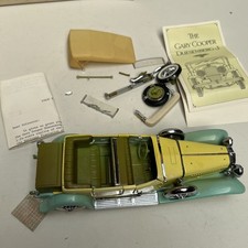 Broken Franklin Mint 1930 Gary Cooper Duesenberg J Durham Tourster 1:24