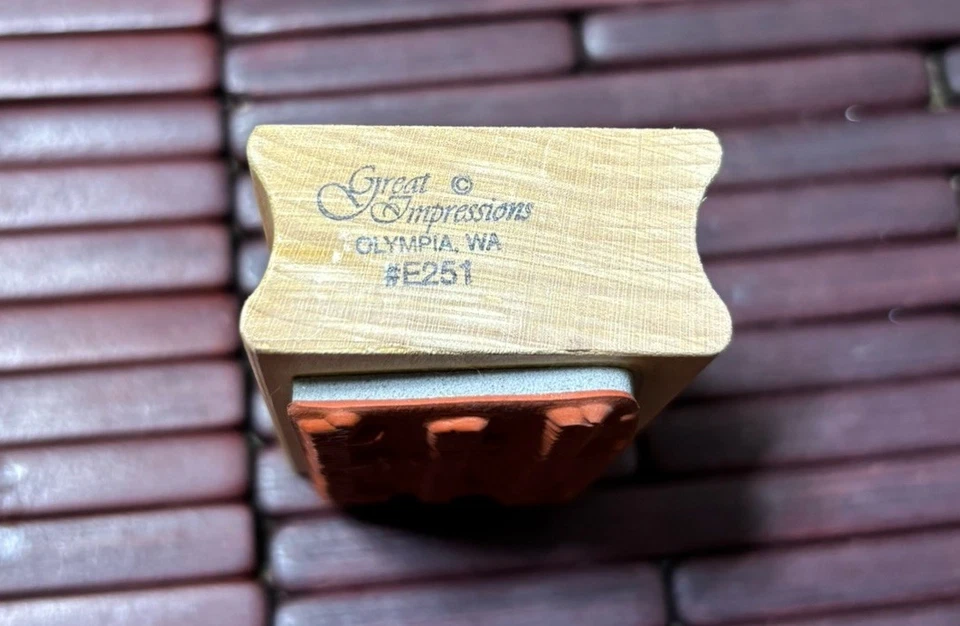 PSX D-2473 God Has Given Us Memories That We Might Have Roses… Rubber Stamp - Image 3 of 3
