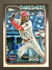 2024 Topps Pro Debut: Emaarion Boyd, PHILLIES #PD-2