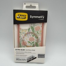 OtterBox Symmetry Series MagSafe Case for iPhone 16 Plus - Peachy Bloom Floral