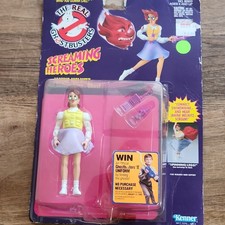 Janine Melnitz Screaming Heroes The Real Ghostbusters 1986 Kenner NEW SEALED