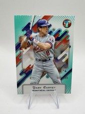 2025 Topps Pristine Gary Carter Aqua Refractor /199 #164 Montreal Expos HOF