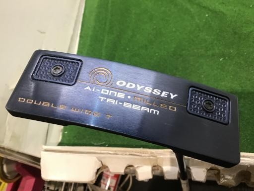 AI-ONE MILLED TRIBEAM DOUBLE WIDE Tパター Odyssey Ai-One Milled Tri-Beam Double Wide T Putter Original