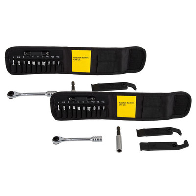 Topeak Ratchet Rocket Lite DX Bicycle Tool Kit Bundle Compact Hex, Torx,