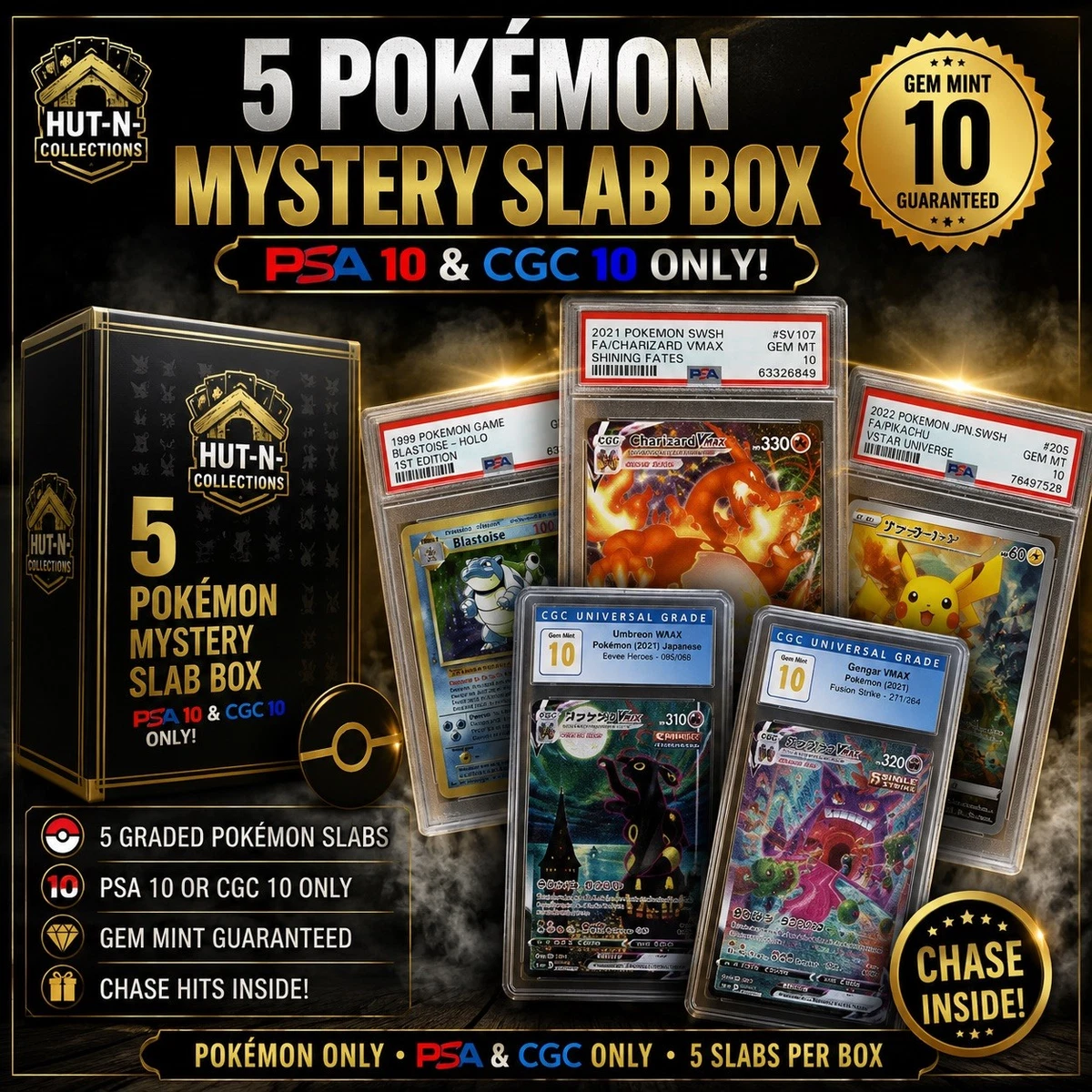 Pokémon TCG Professional Sports Authenticator (PSA) Grade 10